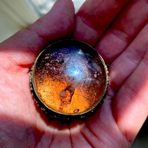 Vintage Pretty Purple Box ~ Made In India